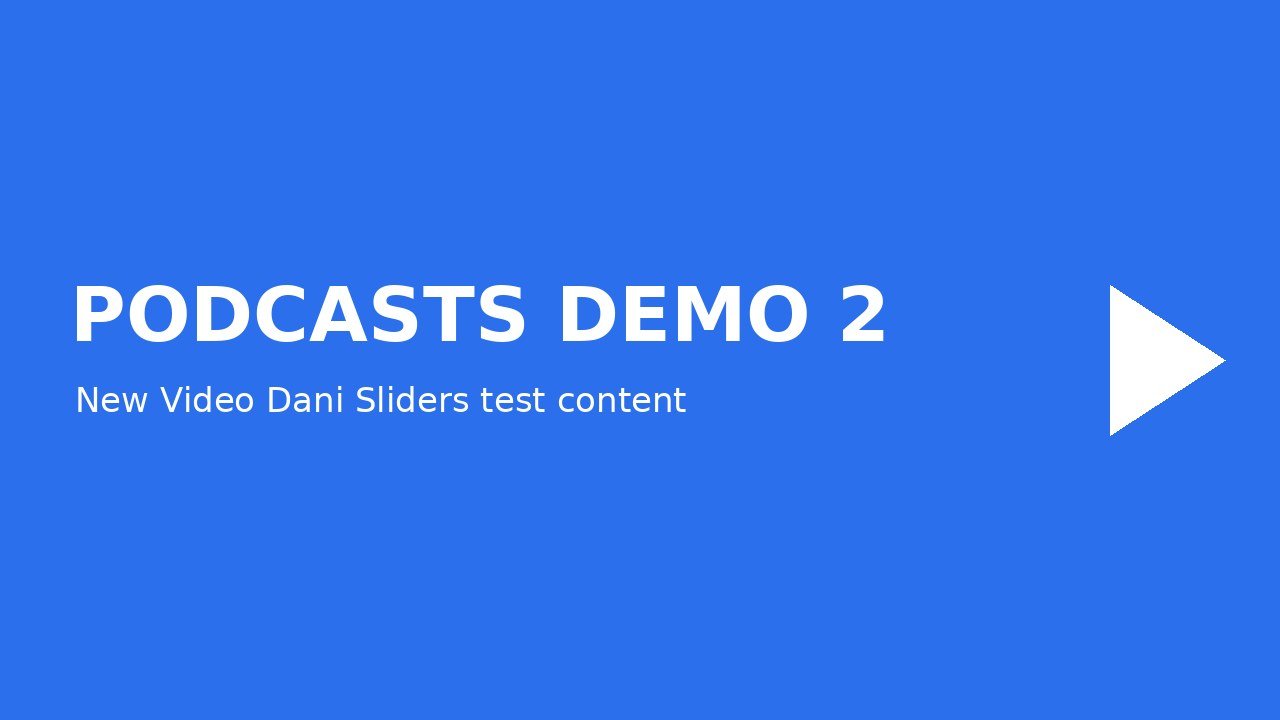 Podcasts Demo 2